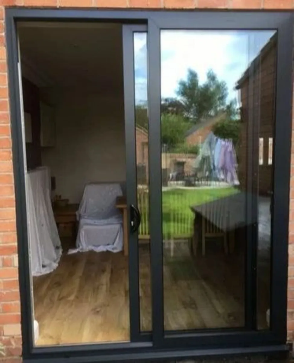 🏠HIGH QUALITY PATIO BLACK SLIDING DOORS🏠