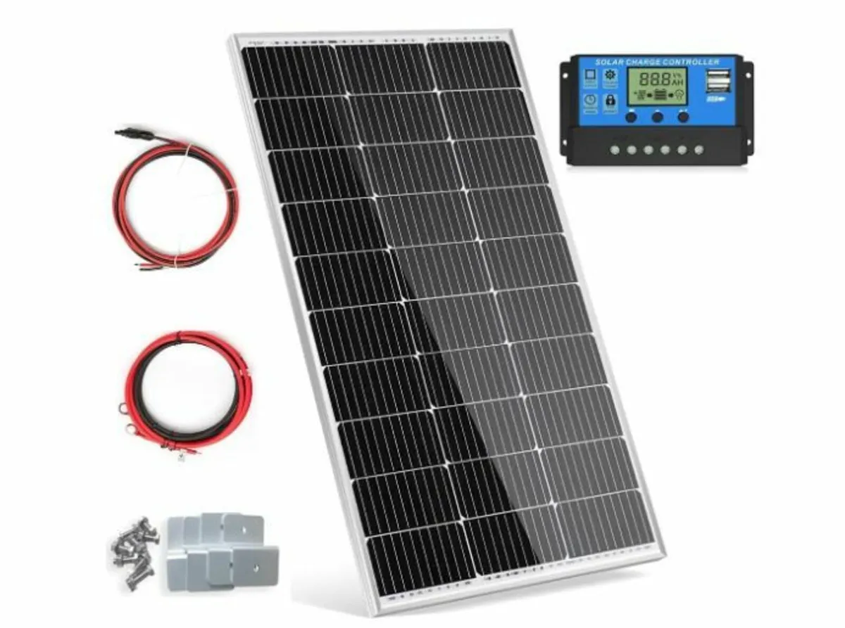 100 W Solar Panel 12 V Monocrystalline Solar Panel - Image 2