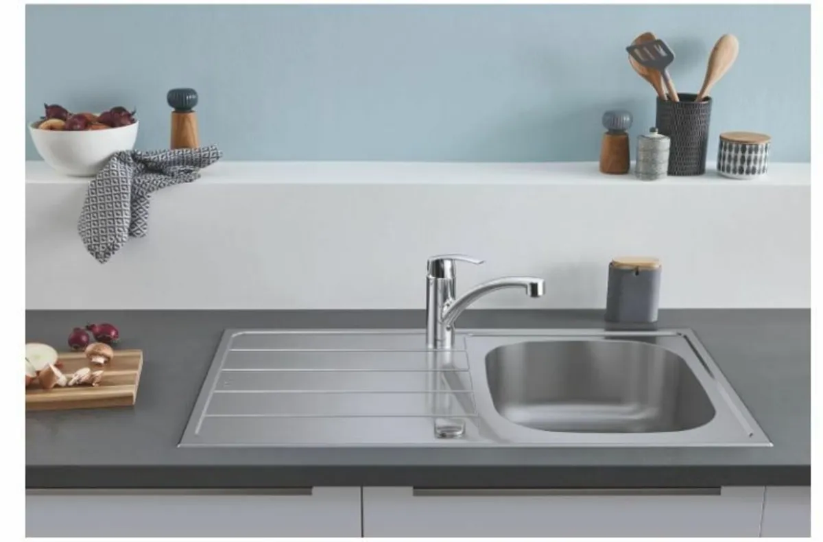 Kitchen Sink, 1 Basin, 86 x 50 cm - Image 2
