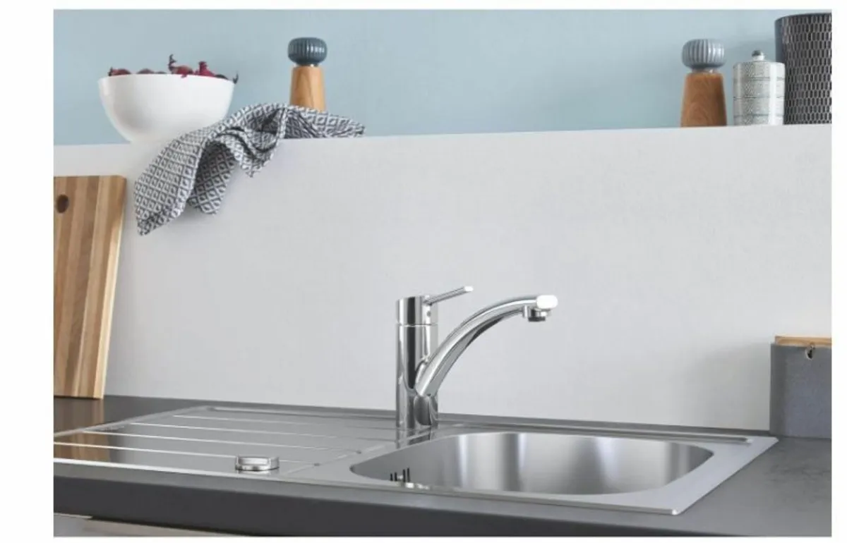 Kitchen Sink, 1 Basin, 86 x 50 cm - Image 4