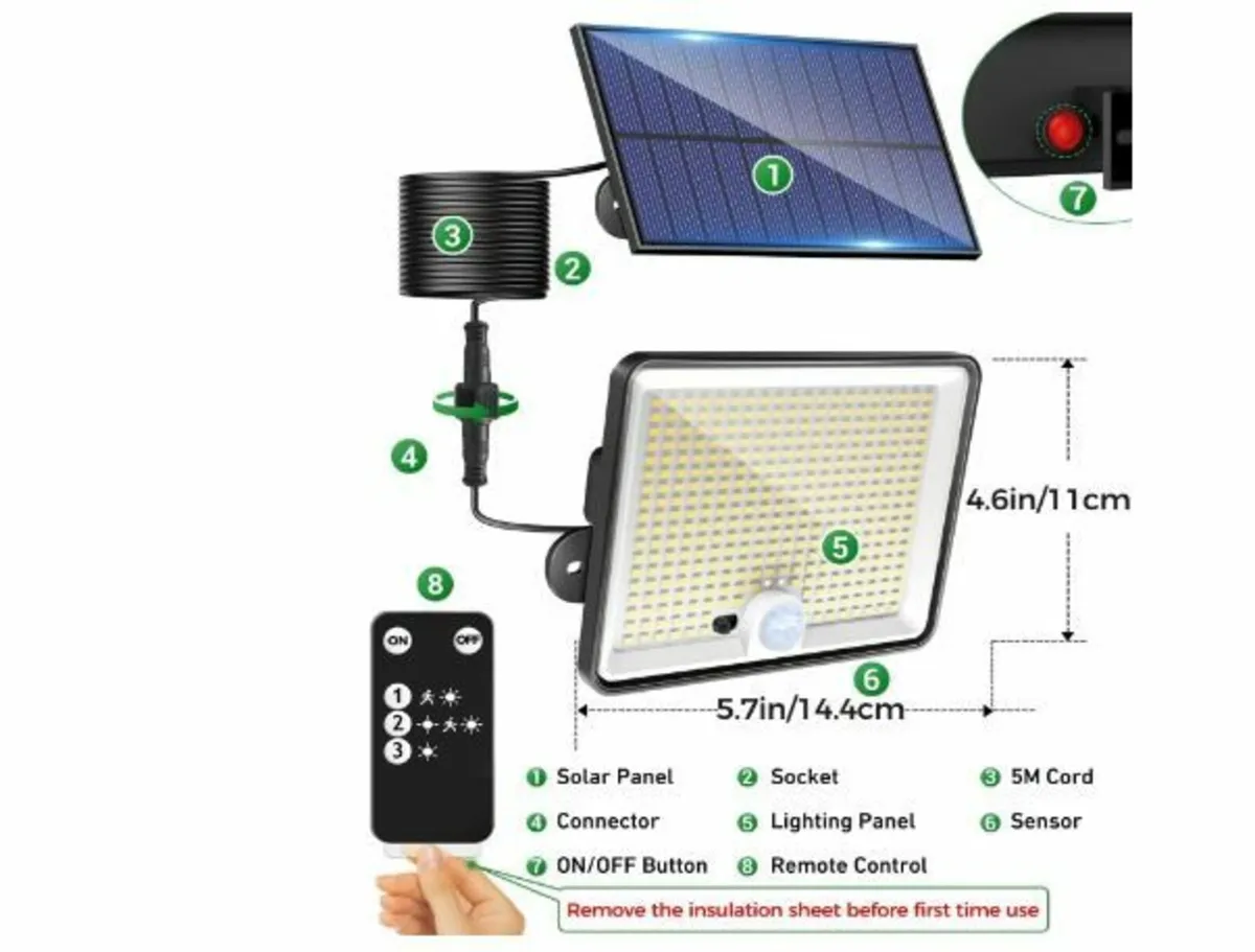 2 Solar Lights for Outdoor - Image 2