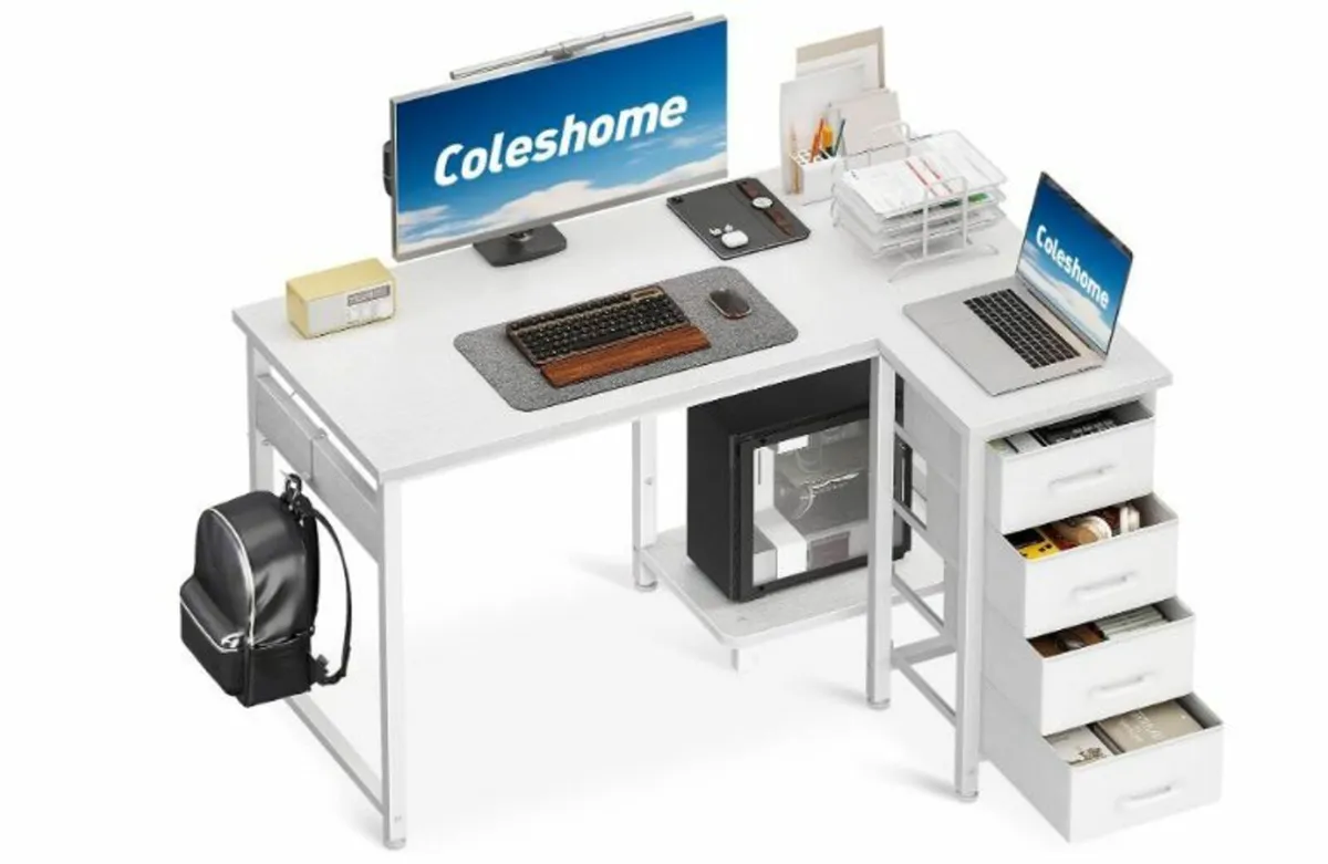 Corner Desk, 100 x 70 cm, L Shape - Image 1