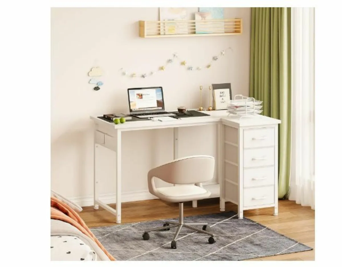 Corner Desk, 100 x 70 cm, L Shape - Image 2
