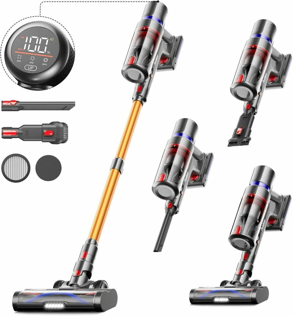 Cordless Vacuum Cleaner Smart Touch Pet Hair - Image 1