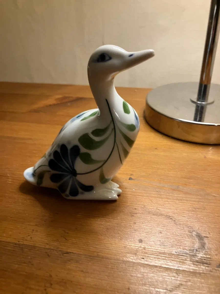 Glass (ceramic?) Decorative Bird - Image 1