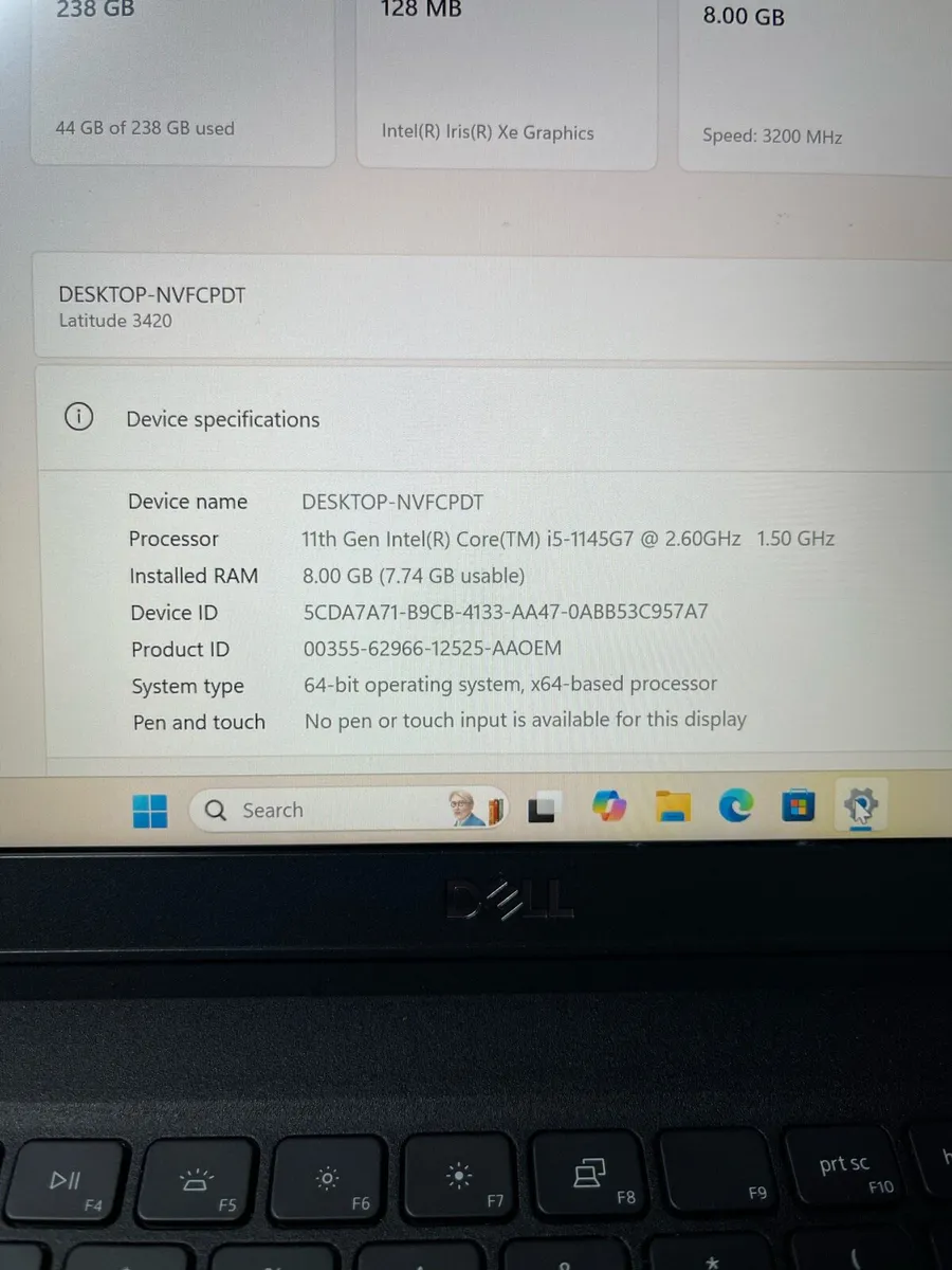 Dell laptop i5 11th generation win 11 - Image 4