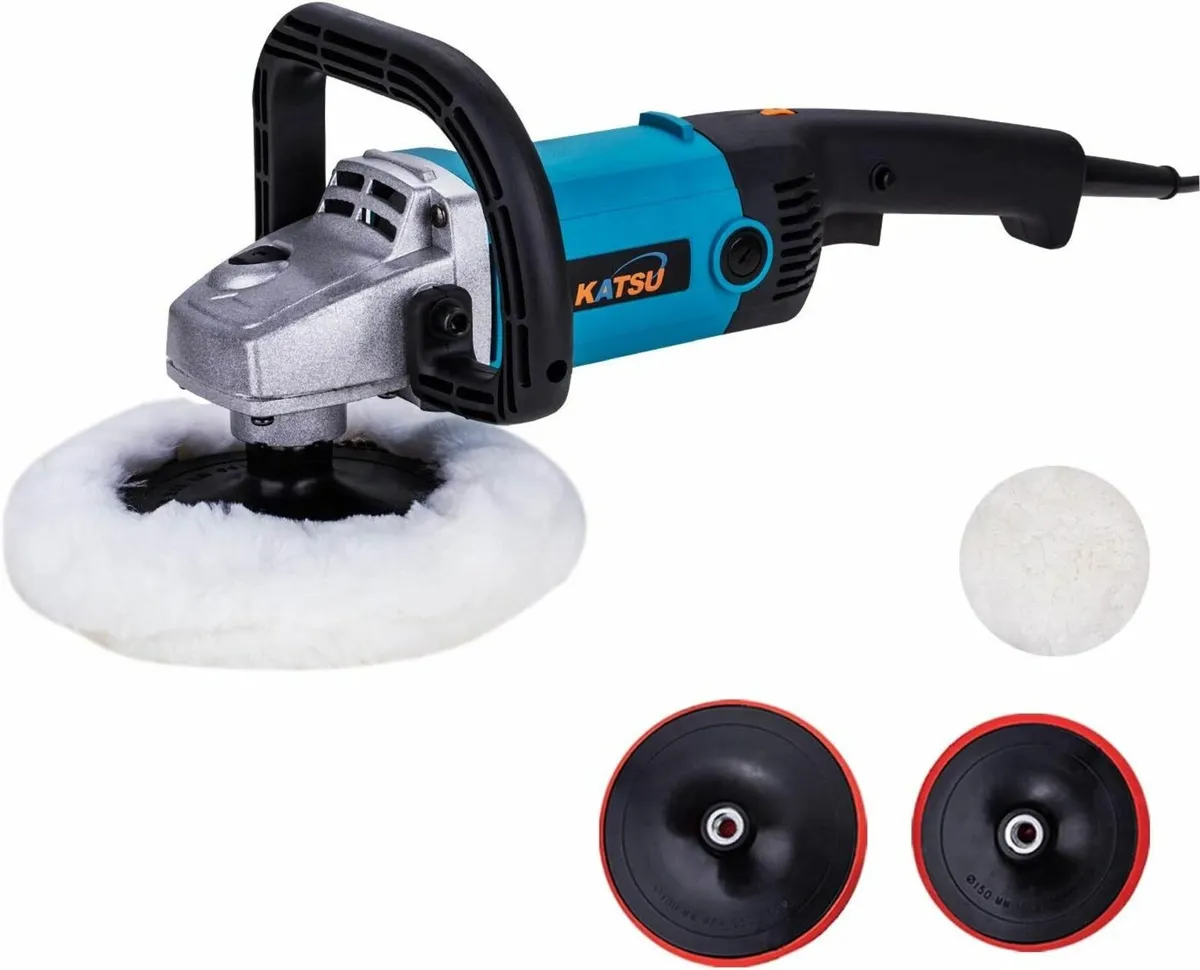 Car Polisher, 1200W 150mm 180mm Electric 6 Speeds - Image 3