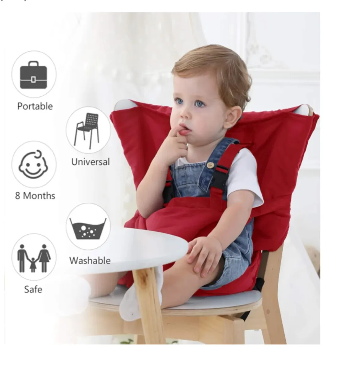 Portable travel high chair - Image 2