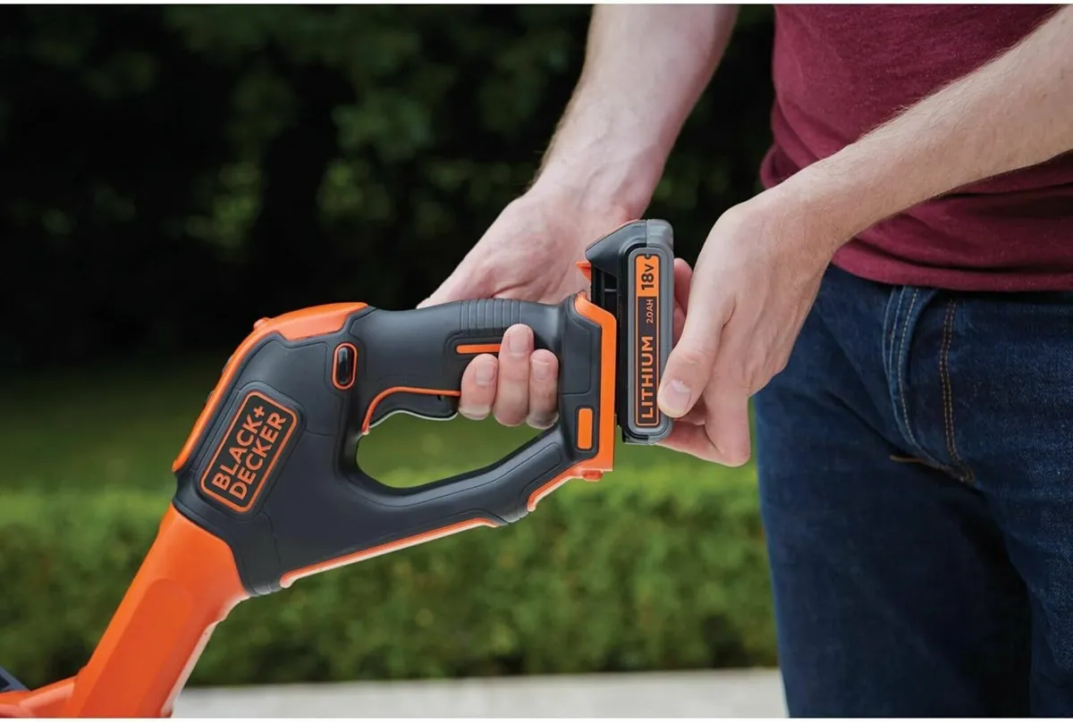 Grass String Trimmer, 18V Cordless, 28cm Cutting - Image 4