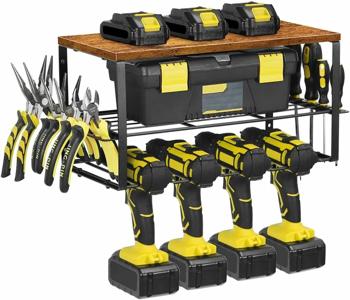 Power Tool Storage Garage Tool Storages shelf - Image 1