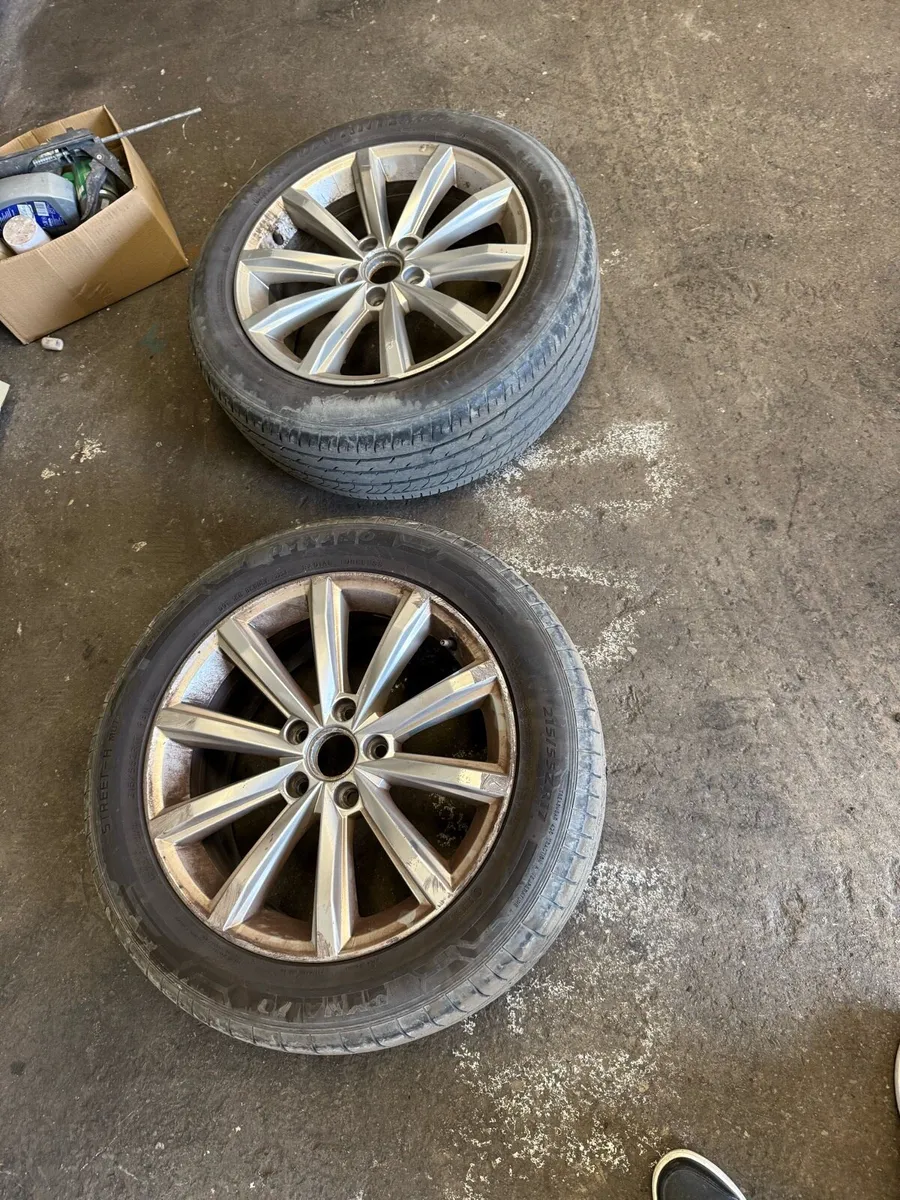 Rims with tires - Image 1