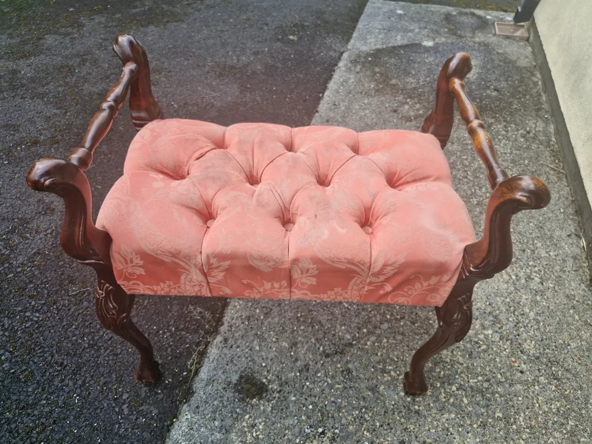 Mahogany stool