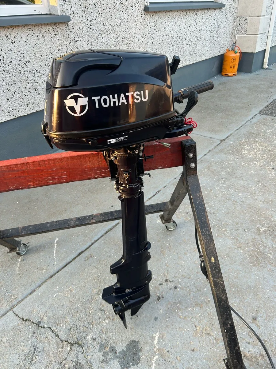 Tohatsu 6hp 4 Stroke Outboard Engine Longshaft. - Image 1