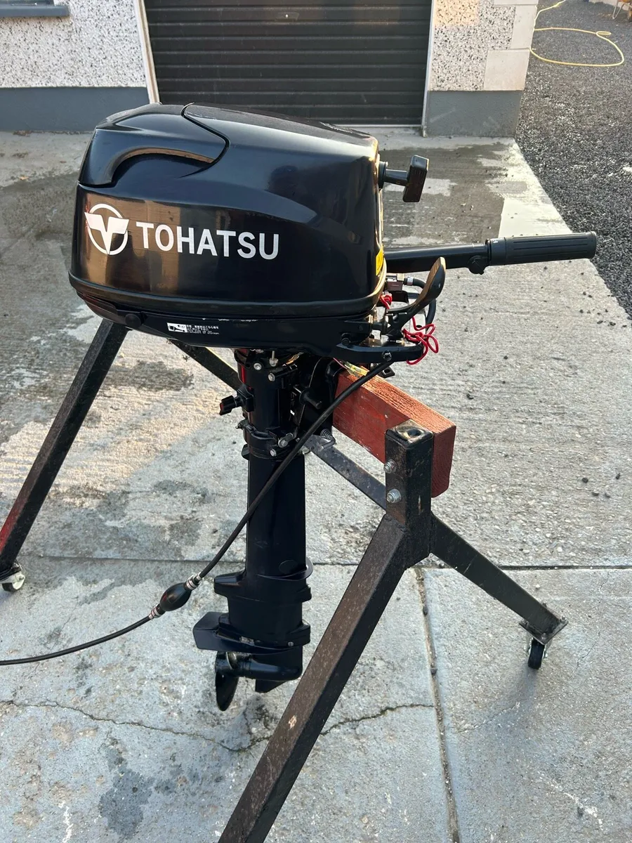 Tohatsu 6hp 4 Stroke Outboard Engine Longshaft. - Image 2