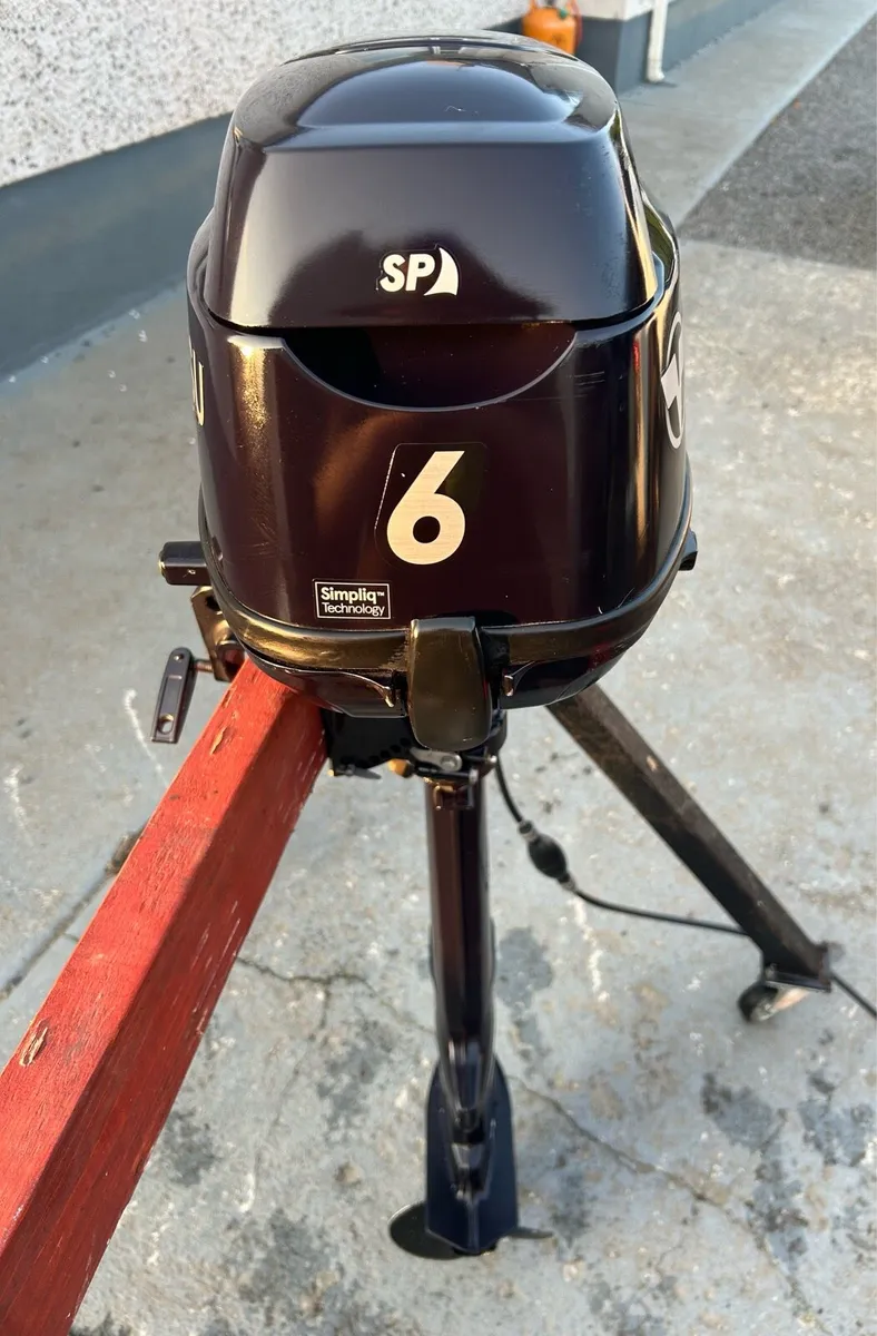Tohatsu 6hp 4 Stroke Outboard Engine Longshaft. - Image 3