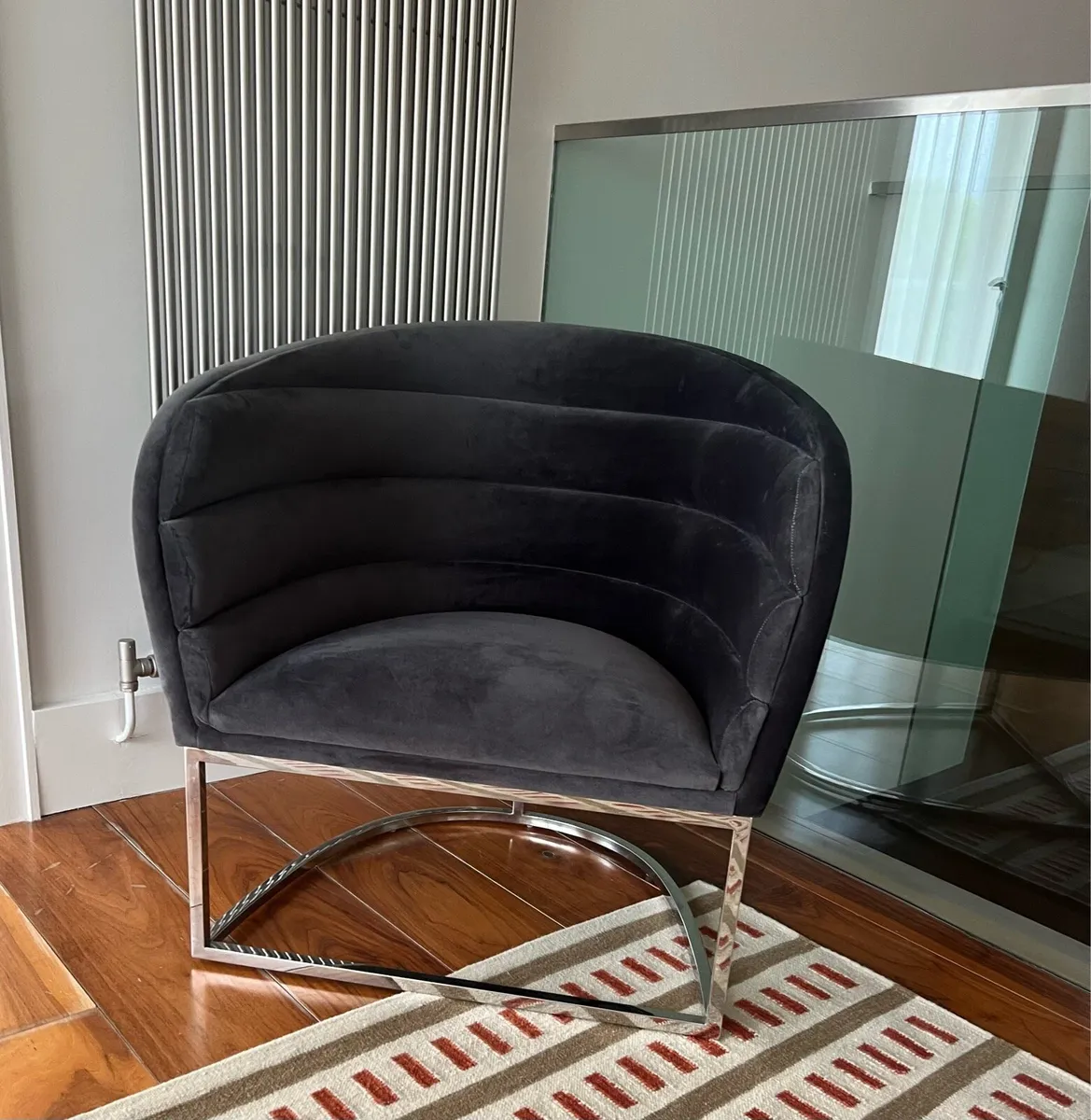 Grey Upton Occasional Chair - Image 1