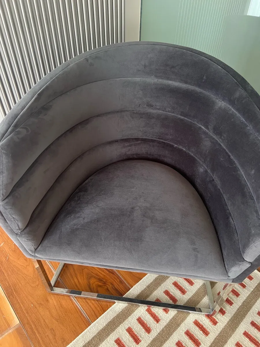 Grey Upton Occasional Chair - Image 2