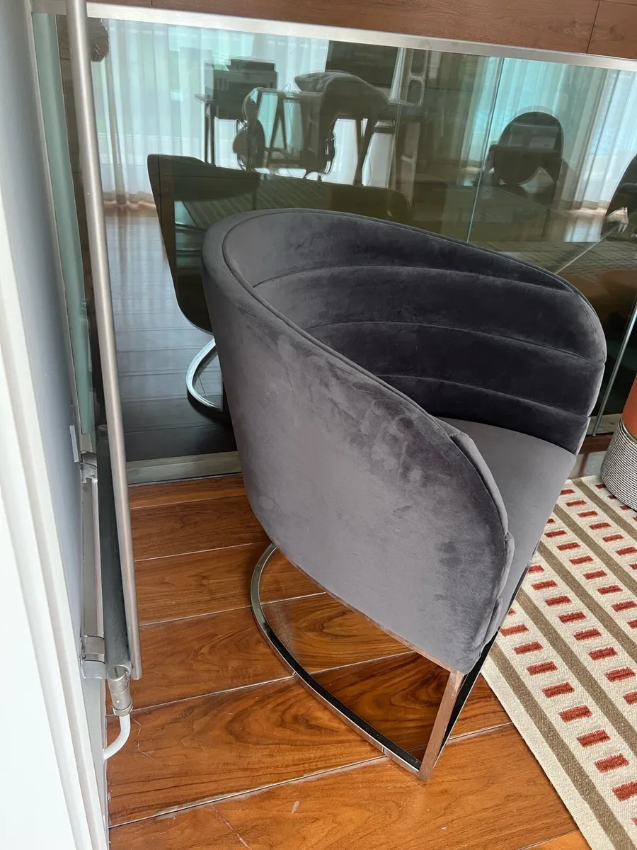 Grey Upton Occasional Chair - Image 3