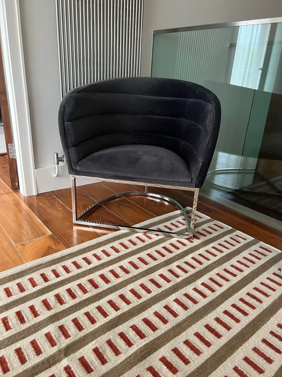 Grey Upton Occasional Chair - Image 4
