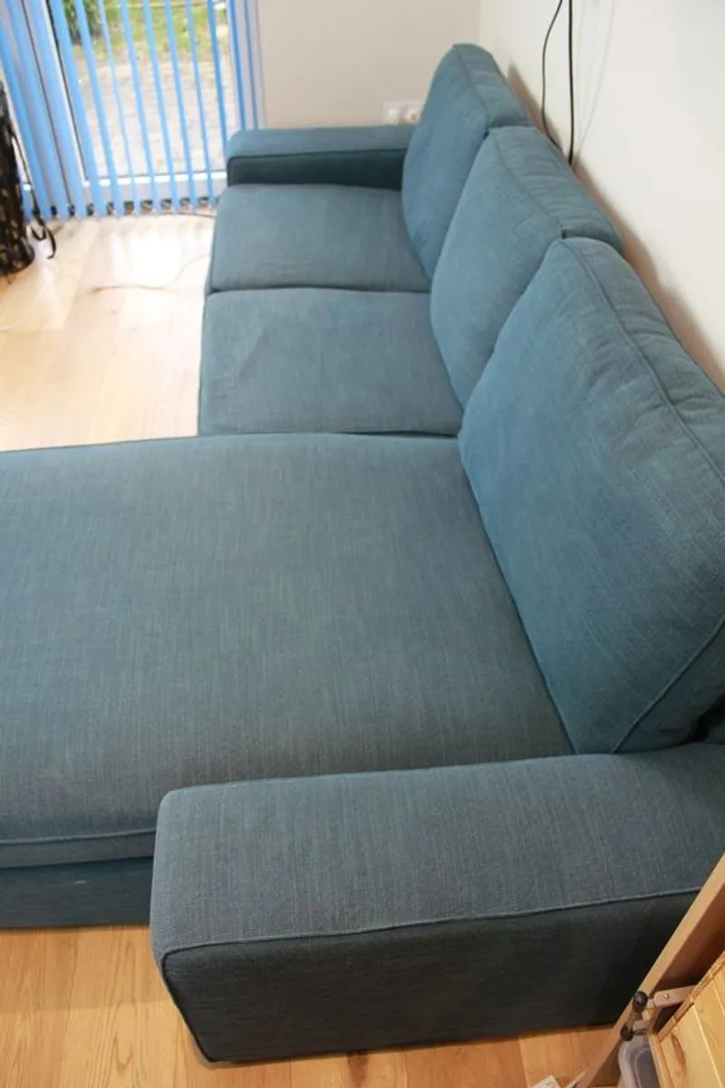 KIVIK sofa with chaise longue - Image 4
