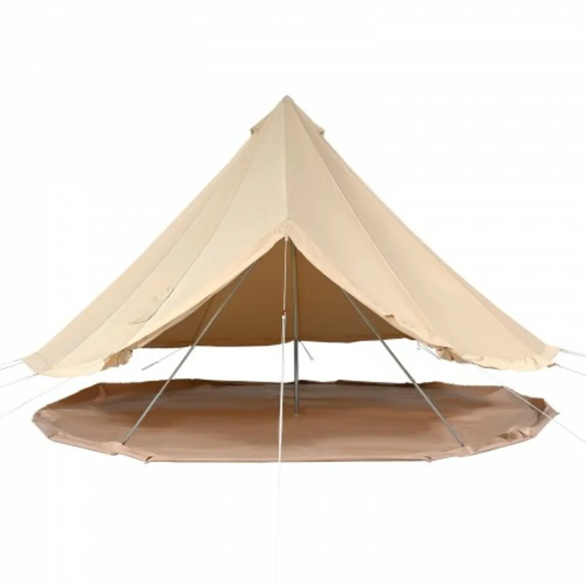 Canvas Bell Tent, 4 Seasons 4 m/13.12 ft Yurt Tent - Image 2