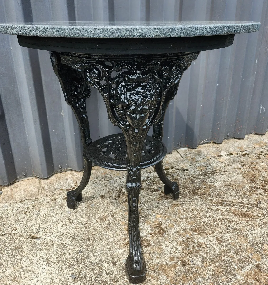 Cast Iron Garden Table - Image 2
