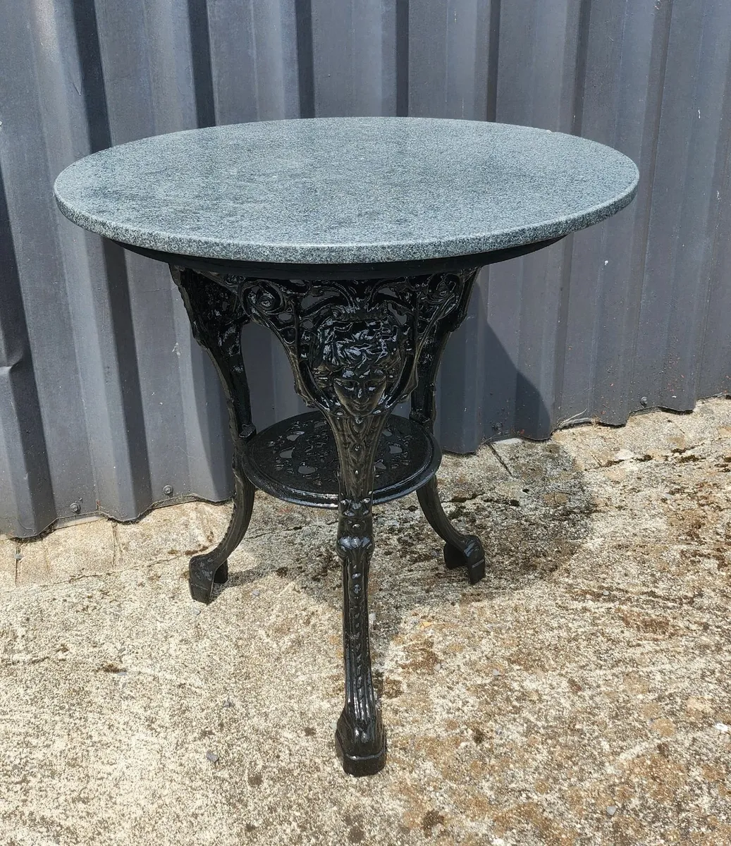 Cast Iron Garden Table - Image 3
