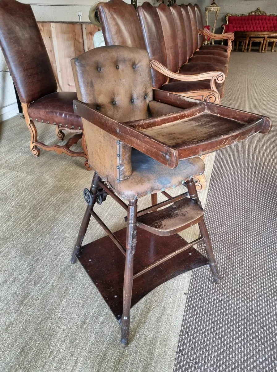 Antique Metamorphic Baby's High Chair - Image 3