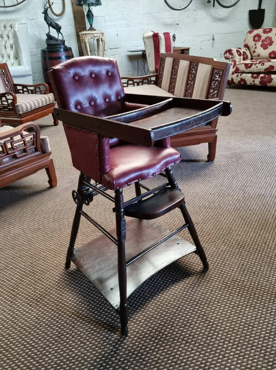 Antique Metamorphic Baby's High Chair - Image 2