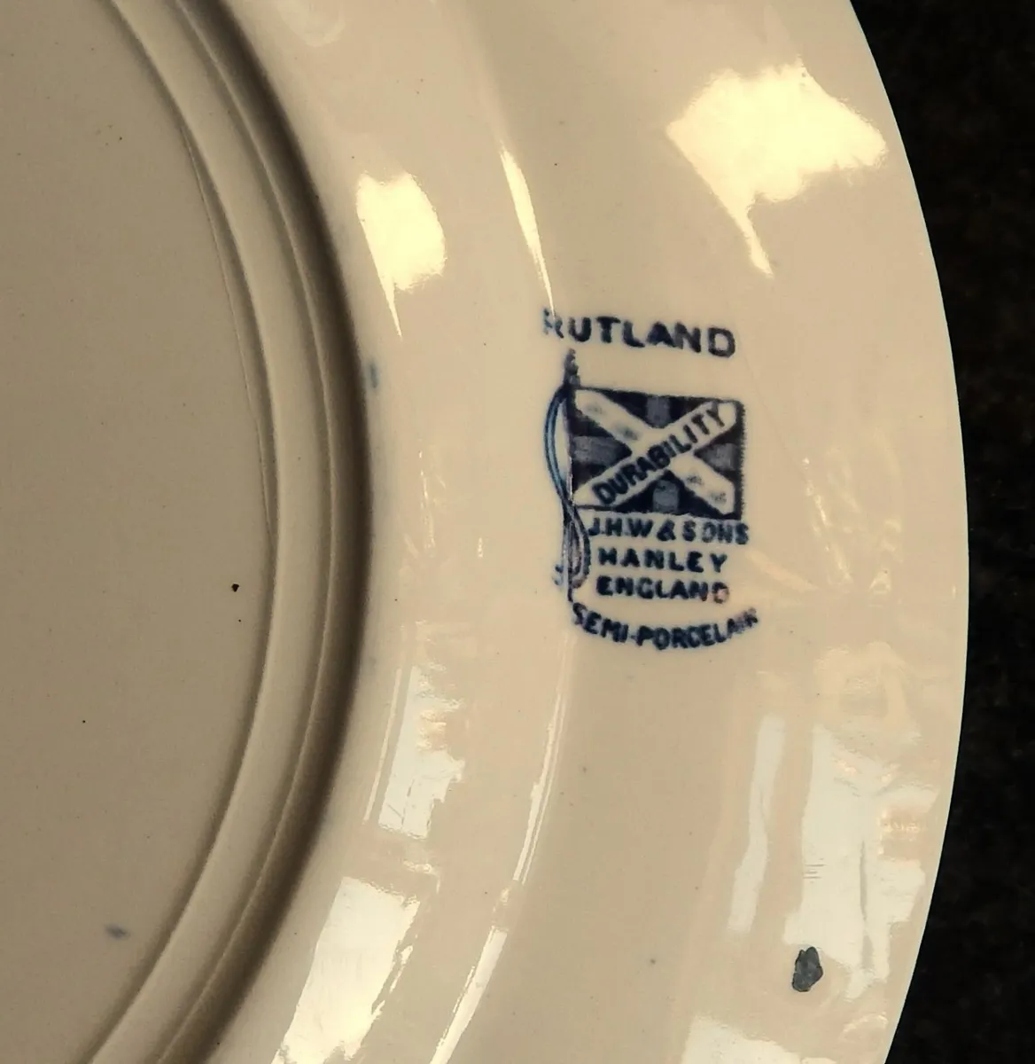 Collection of Rutland Platters, Plates and Tureen - Image 4