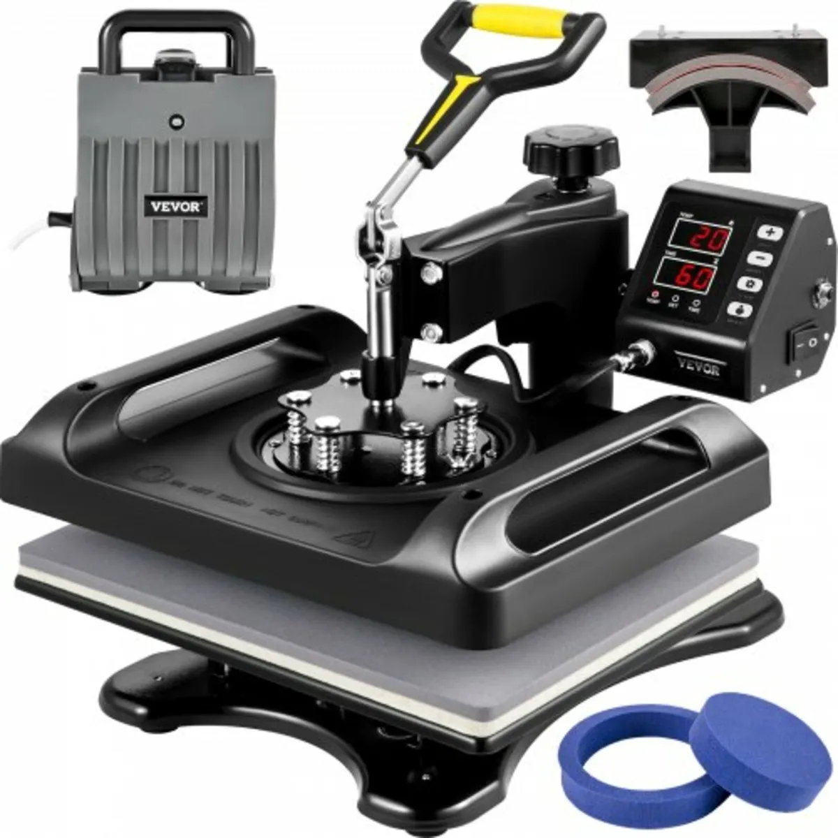 Heat Press Machine 12 x 15 Inch 5 In 1 Shirt Print - Image 1