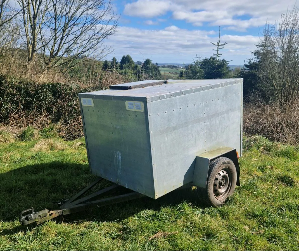 Dog Trailer - Galvanised - Image 3