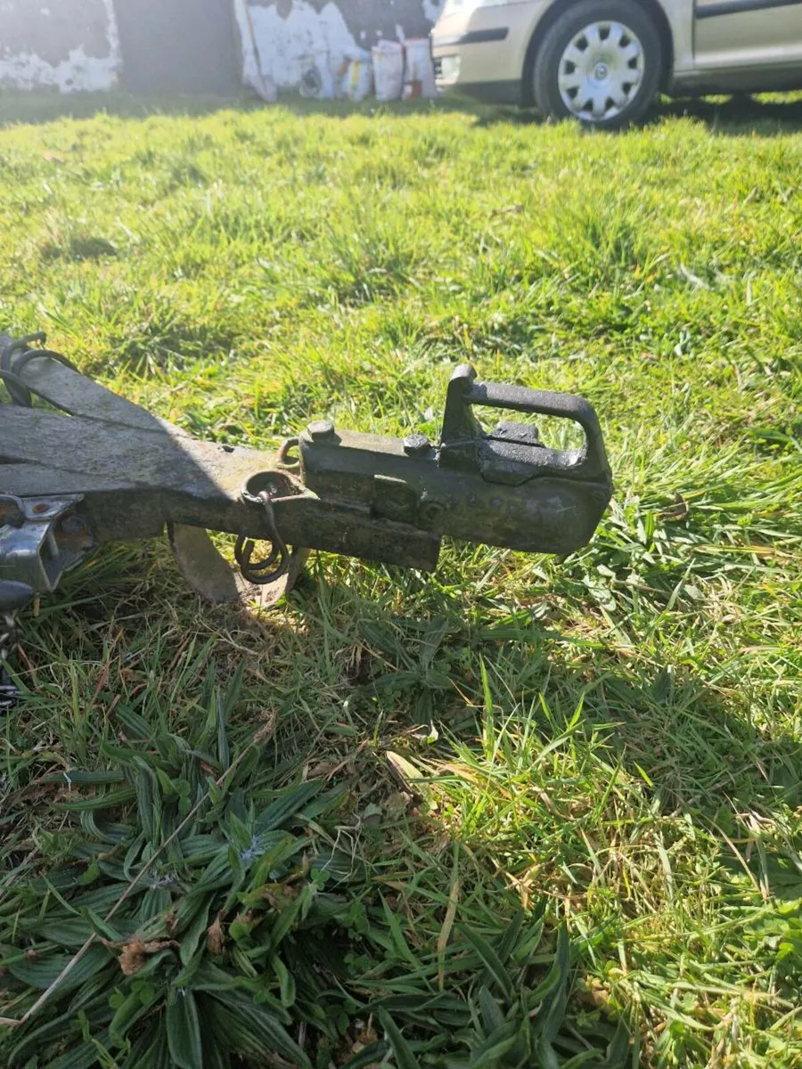Dog Trailer - Galvanised - Image 4