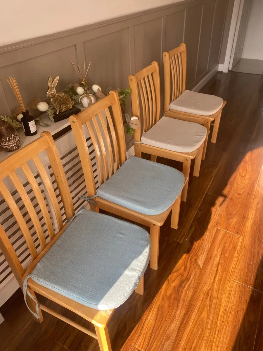Table and 4 Chairs - Image 1