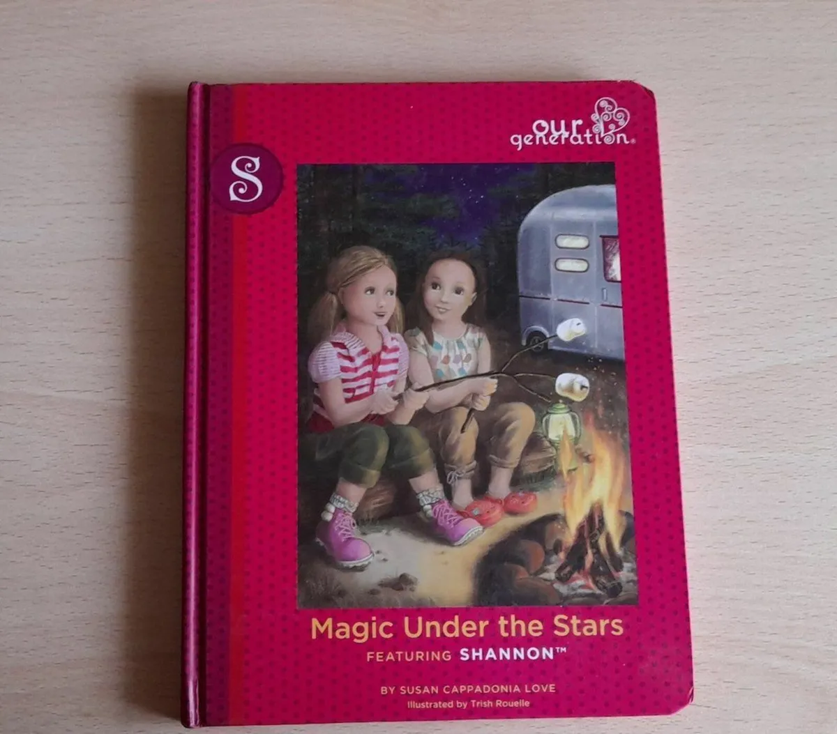 Our Generation Shannon Doll, Camper Van, Book, Car - Image 1