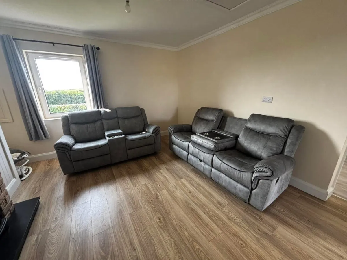Brand new manual recliner with free delivery - Image 1