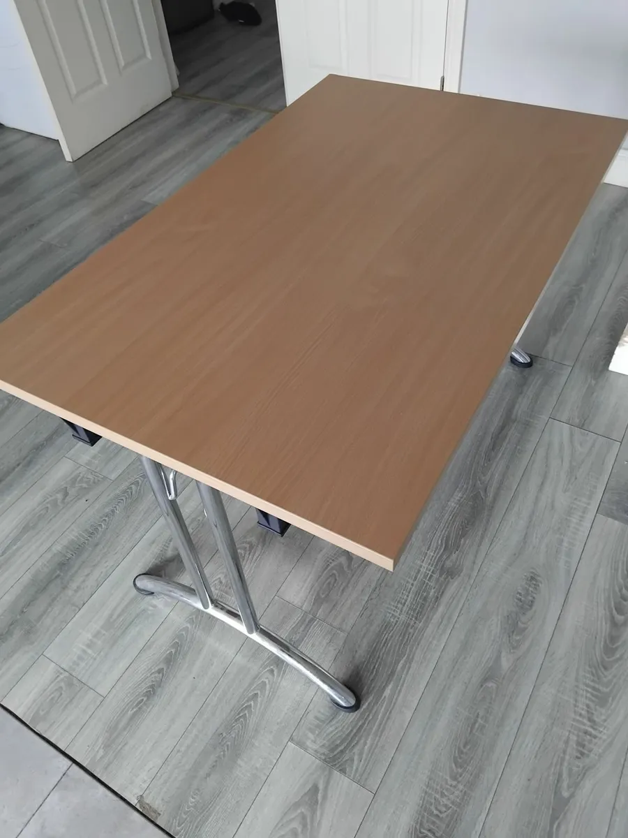 Folding Office Table - Image 1