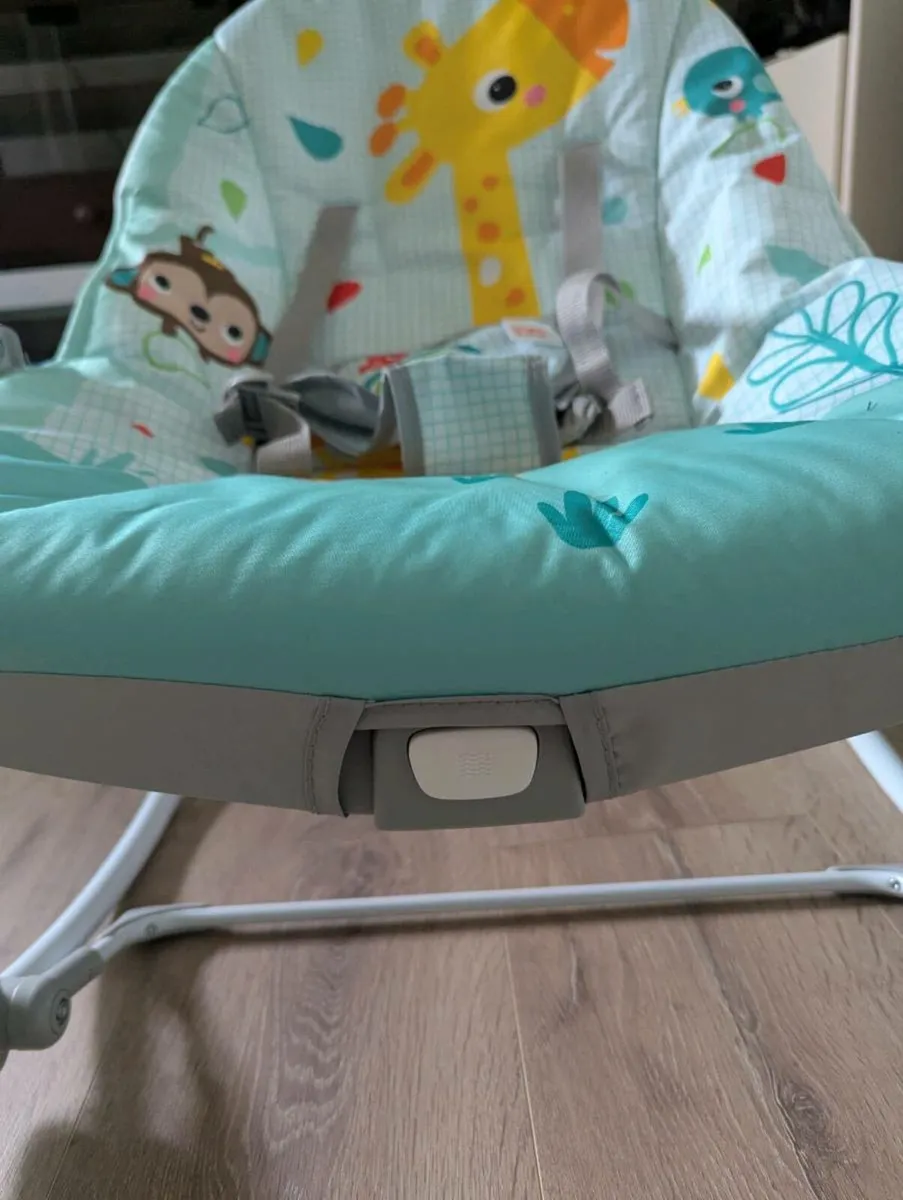 Bright Starts Wild Vibes Infant to Toddler Rocker - Image 4