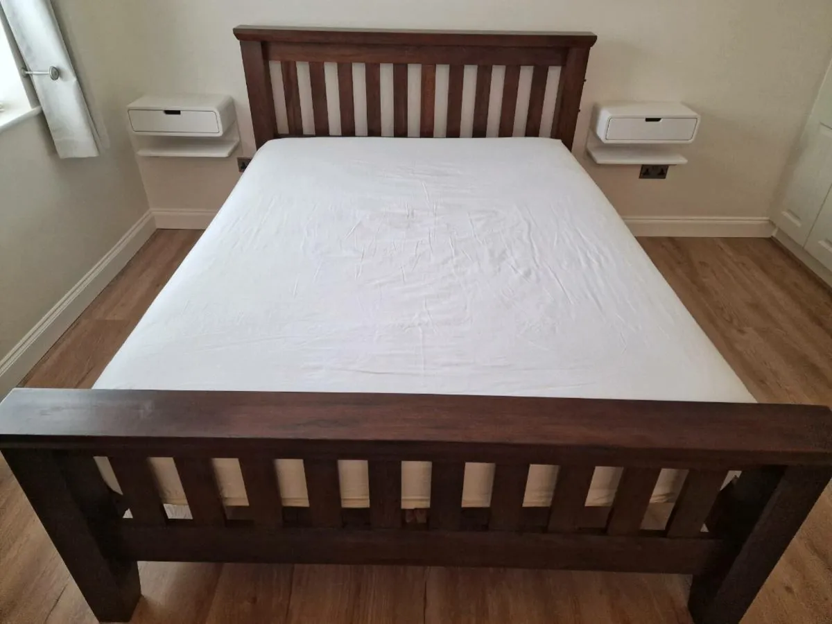 Solid Wood Bed Frame - Image 4