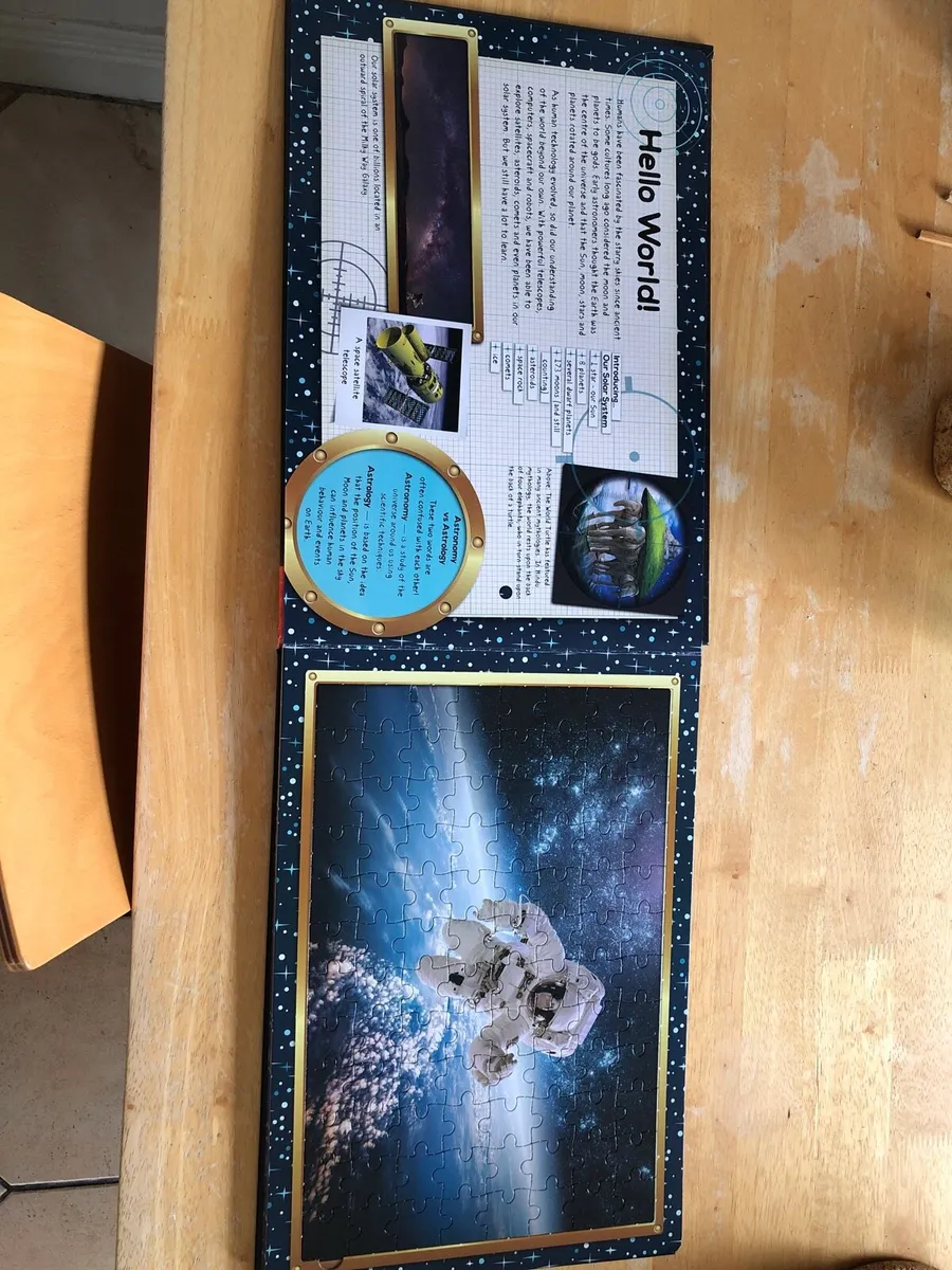 Jigsaw Space Book - Image 2