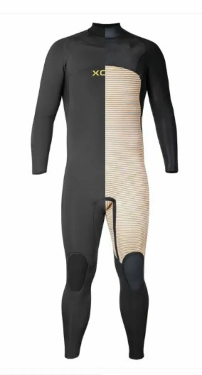 Xcel Comp 4:3mm Men Wetsuit Chest Zip Black 2025