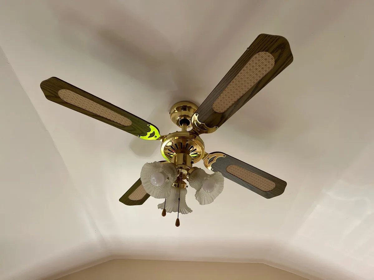 Ceiling fan with light - Image 1
