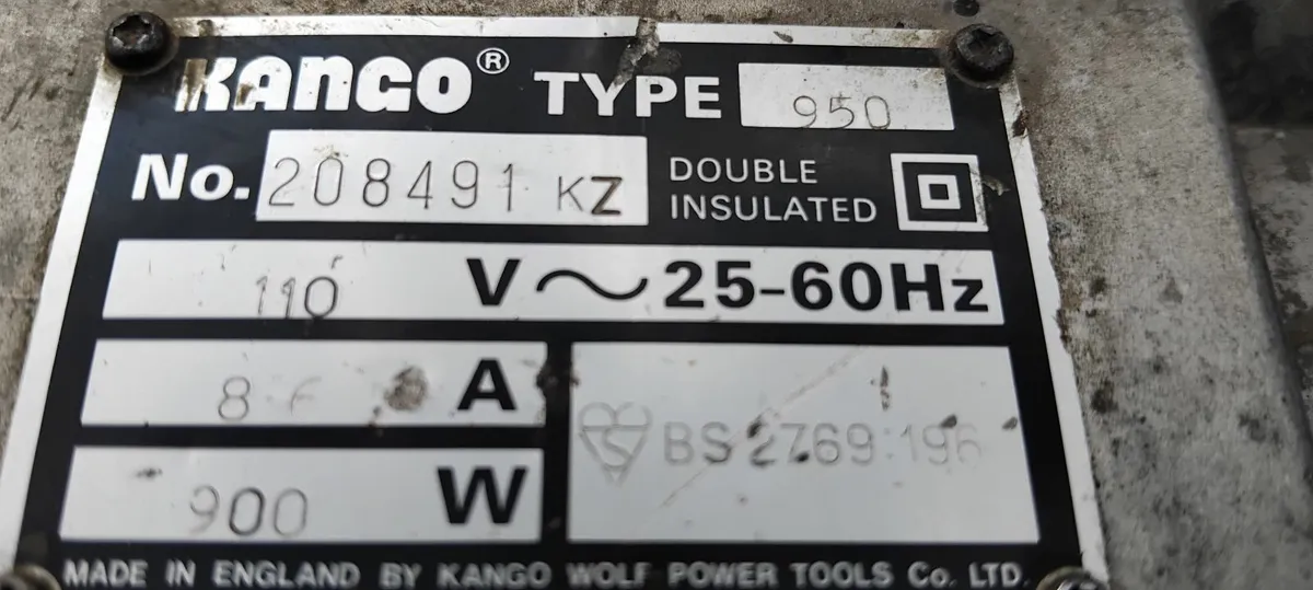 Kango 950 2 Mode Drill/Breaker 110v - Image 4