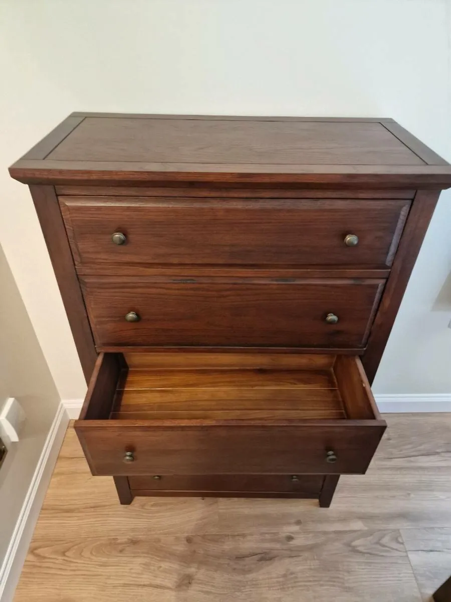 Solid Wood Chest of Drawers - Image 1