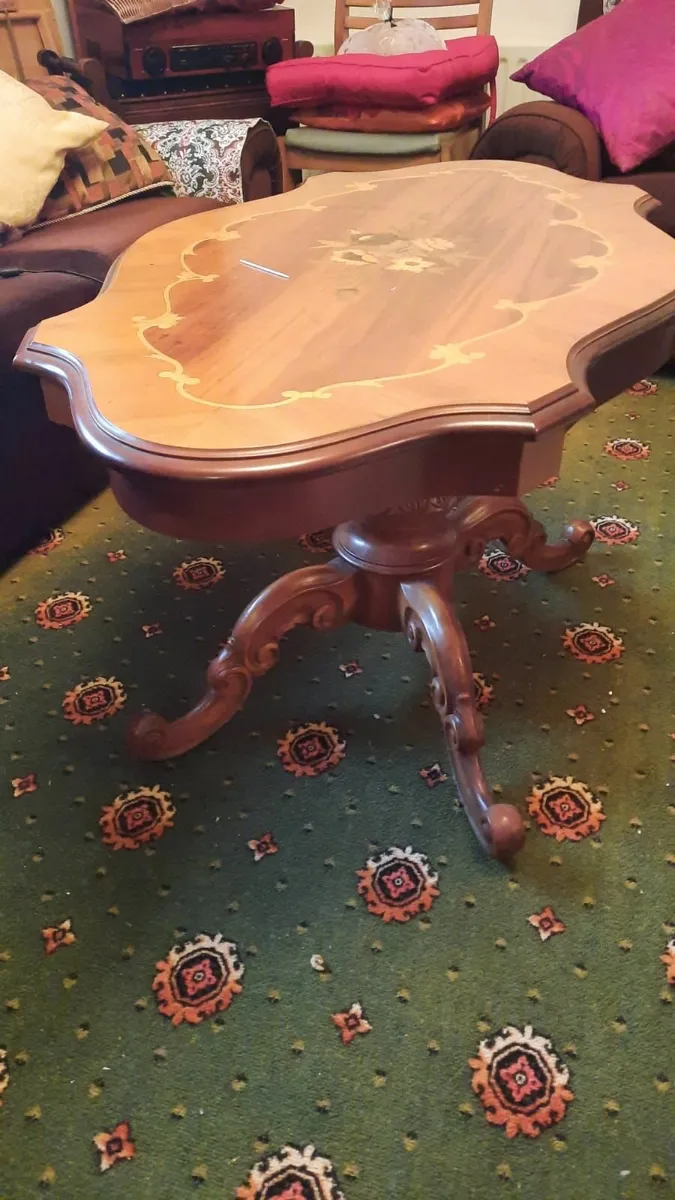 Inlaid Coffee Table
