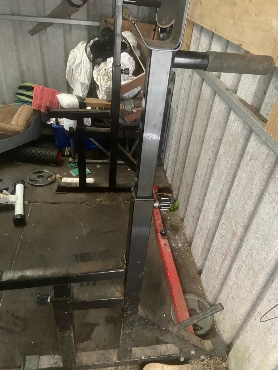 Adjustable squat rack - Image 2