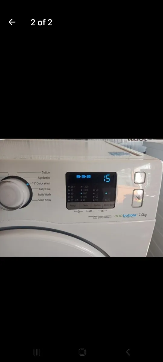 Samsung Washing Machine - Image 2