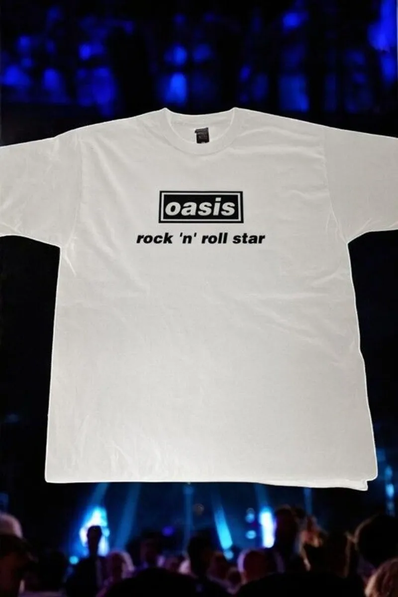 Oasis rock n roll star Tshirt Multiple sizes available SMALL-XXXL - Image 1