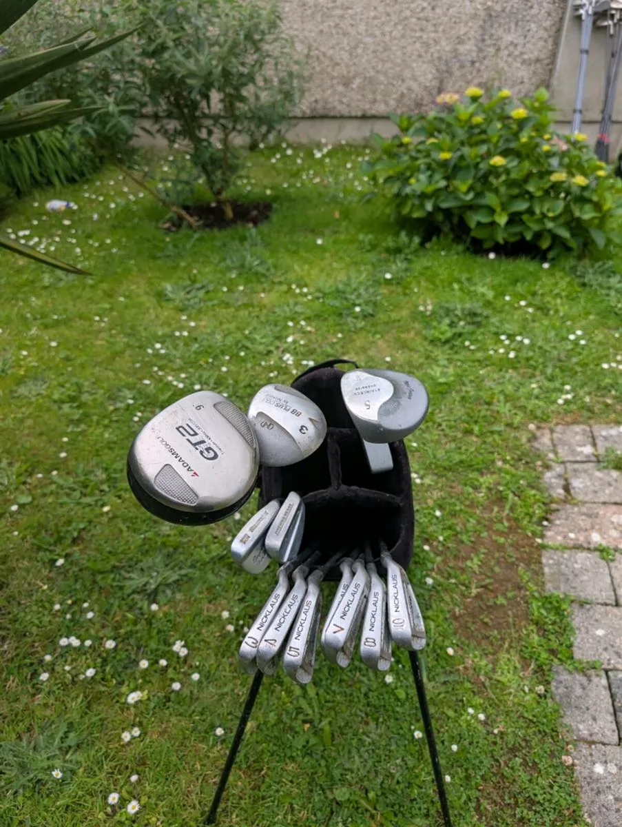 Adult Golf clubs in Nike stand bag must go today - Image 3