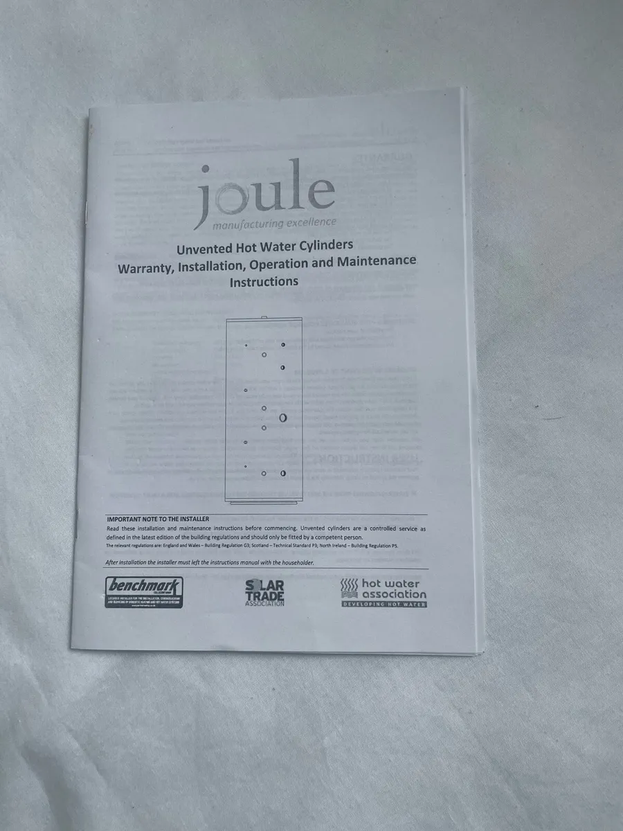 Joule cylinder 250l pump and controller - Image 3